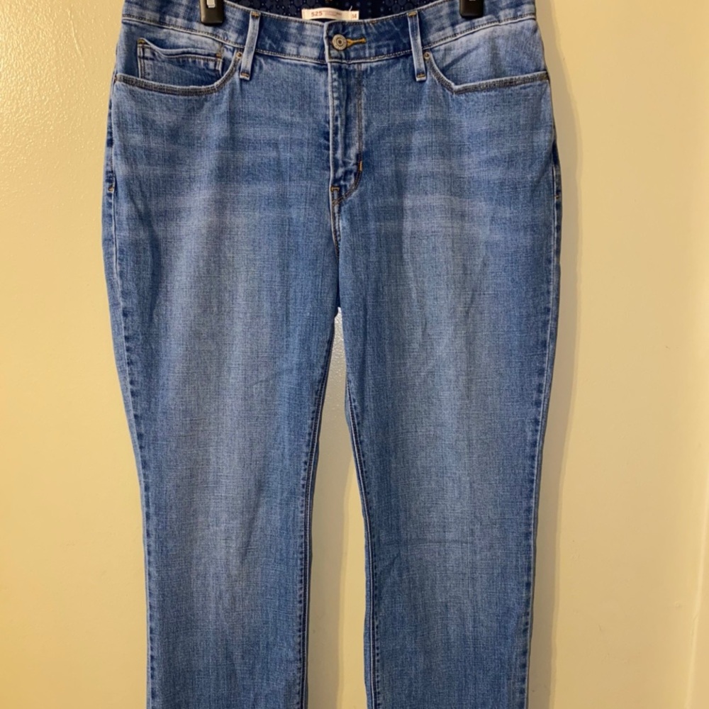 levi 525 perfect waist straight jeans